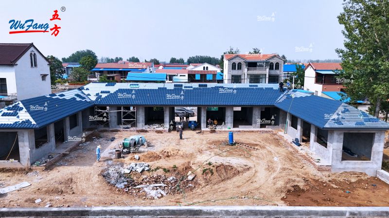 五方米兰彩石金属瓦