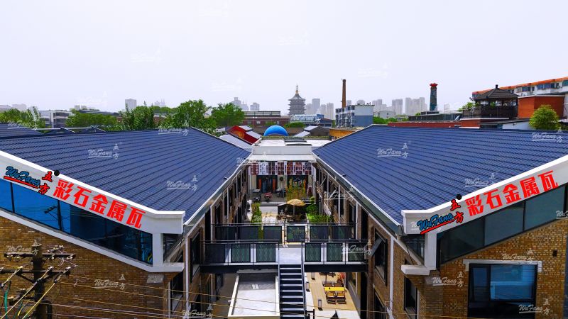 五方米兰彩石金属瓦