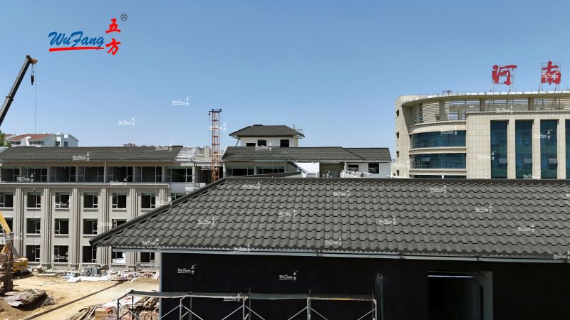 五方彩石金属瓦